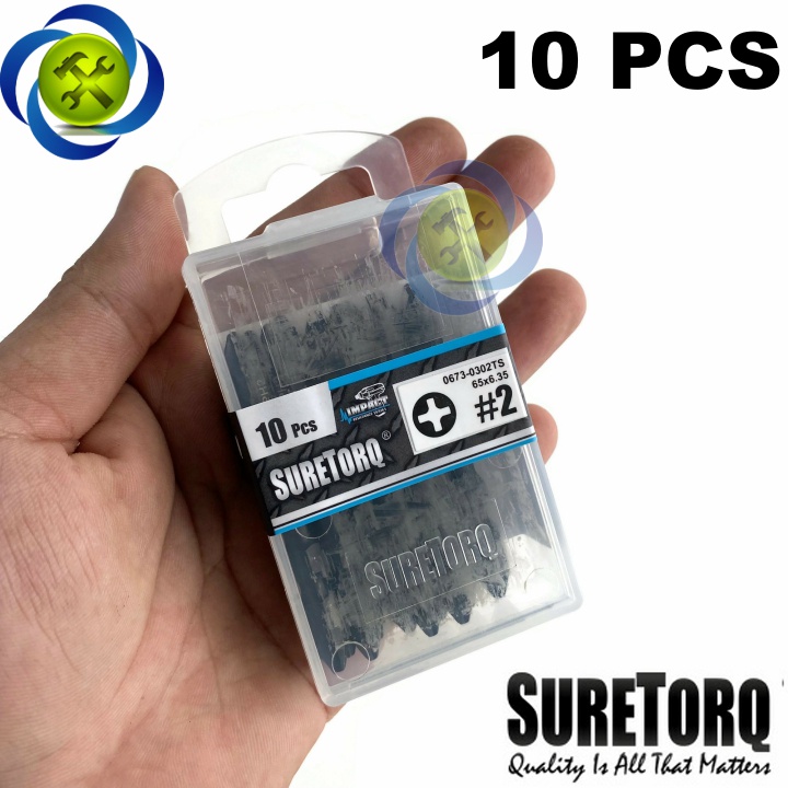 Đầu bắn vít SURETORQ 65mm #P2