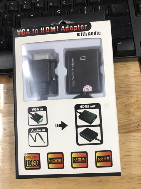 Cáp chuyển đổi vga to hdmi tốt