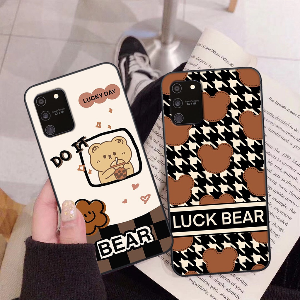 Ốp lưng Samsung S10 LITE happy day, gấu bear dễ thương - BỀN - ĐẸP -BAO GIÁ TOÀN THỊ TRƯỜNG