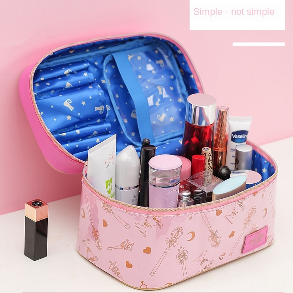 (Hàng Mới Về) 1 Túi Đựng Mỹ Phẩm Trang Điểm Hình Thủy Thủ Mặt Trăng Thời Trang Dành Cho Nữ