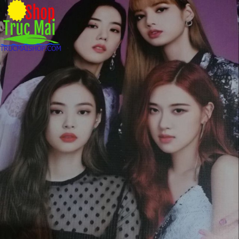 Combo 8 tranh  hàn quốc Black pink  kích thước 300×430