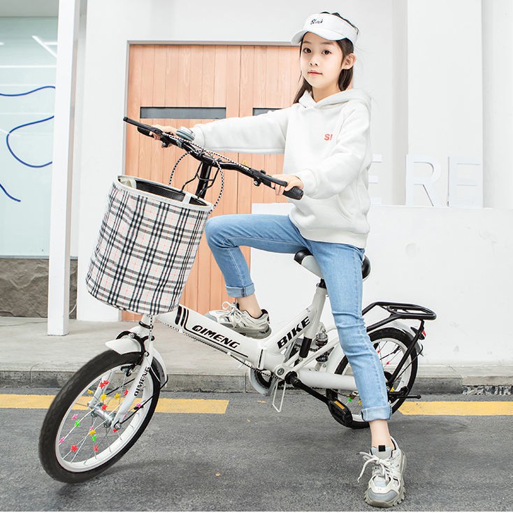 ┅✔⊙Xe đạp gấp trẻ em giảm sốc mới cho bé trai và bé gái, học sinh cấp 2, xe đạp nữ giảm sốc, xe đạp di động siêu nhẹ