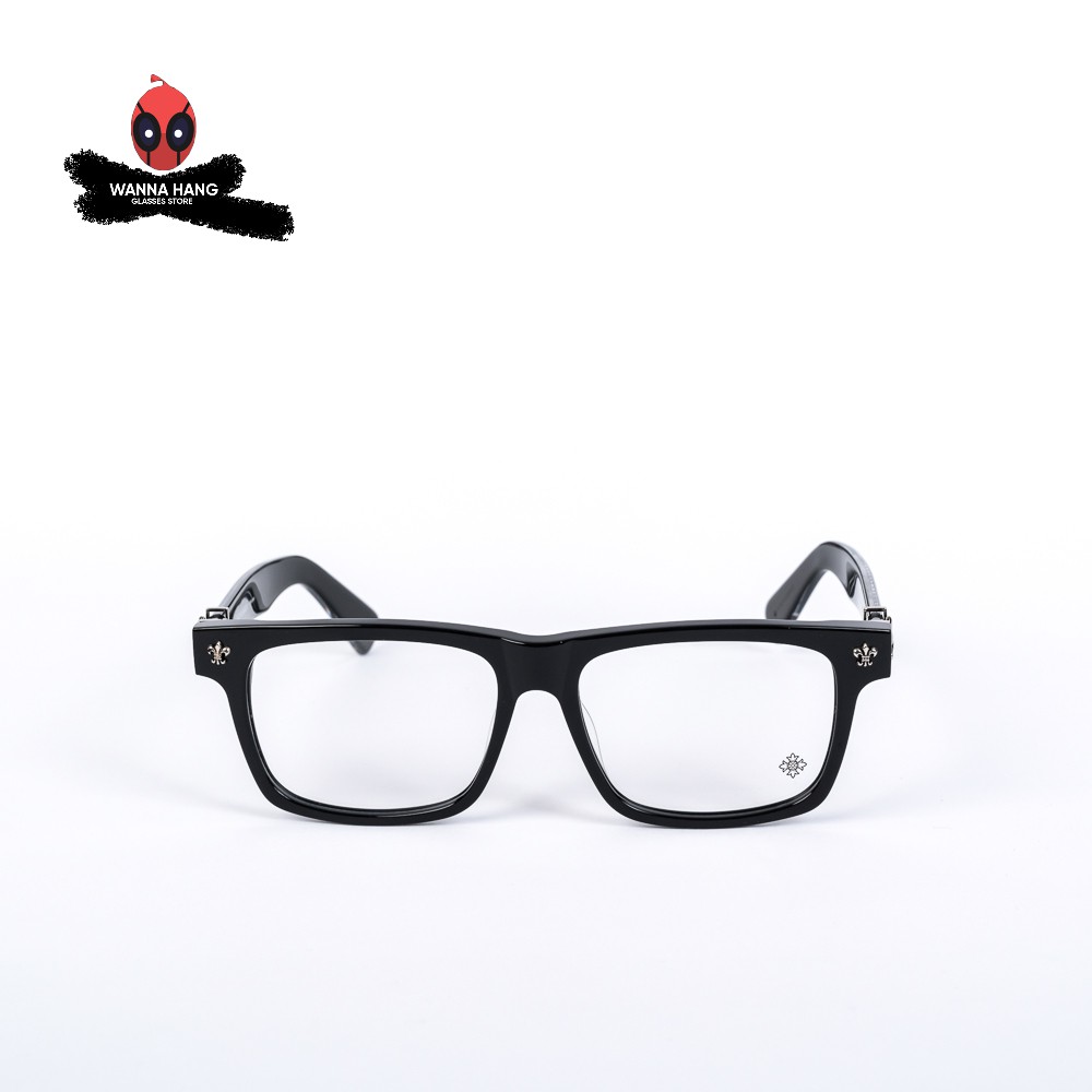 Gọng Kính Cận Nhựa Acetat Chịu Lực Chịu Nhiệt Cao Cấp Chrome Hearts Box Lunch A (CH-29) - Wanna Hang Bảo Hành 6 Tháng | BigBuy360 - bigbuy360.vn