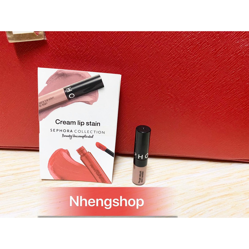 Son kem lì Sephora Cream Lip Stain