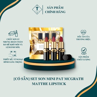 [CÓ SẴN] SET SON MINI PAT MCGRATH MATTHE LIPSTICK