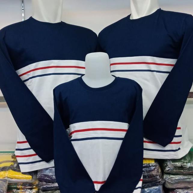 Áo Thun Gia Đình Màu Xanh Navy 30s