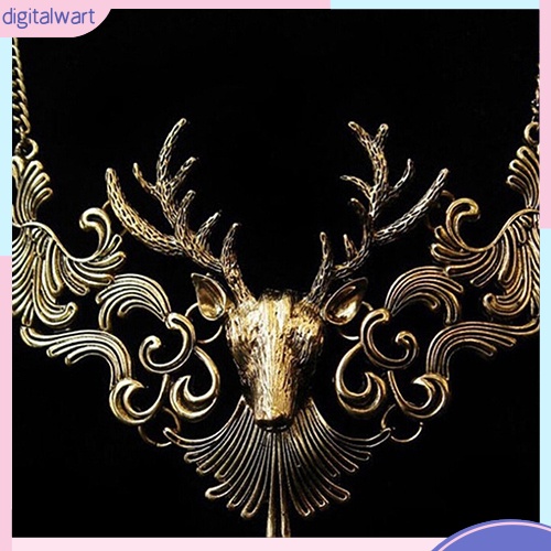 Dây Chuyền Hình Đầu Hươu Xinh Xắn Dành Cho Nữ