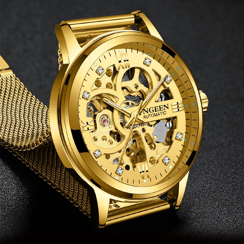 Đồng Hồ FNGEEN 6018 Cơ Học Tự Động Dành Cho Nam