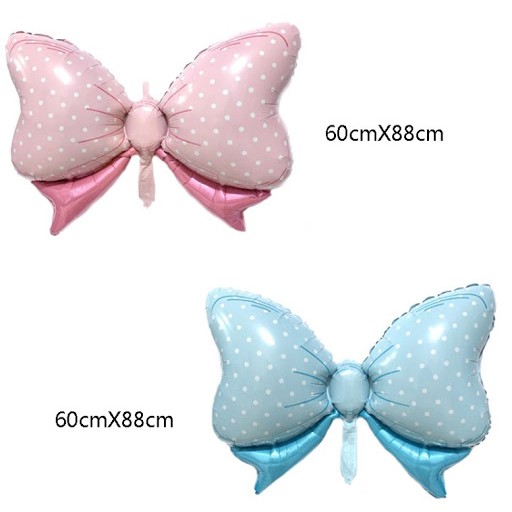 BÓNG TRÁNG NHÔM TRUNG HÌNH NƠ, BONG BÓNG KIẾNG TRANG TRÍ TIỆC