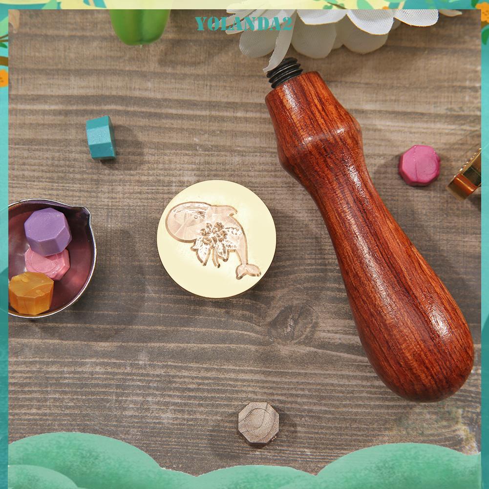 Con dấu sáp niêm phong bì thư hình cá voi DIY