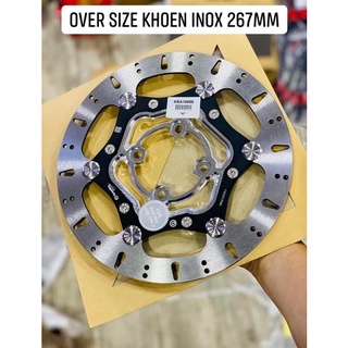 Đĩa over size khoen inox size 267mm