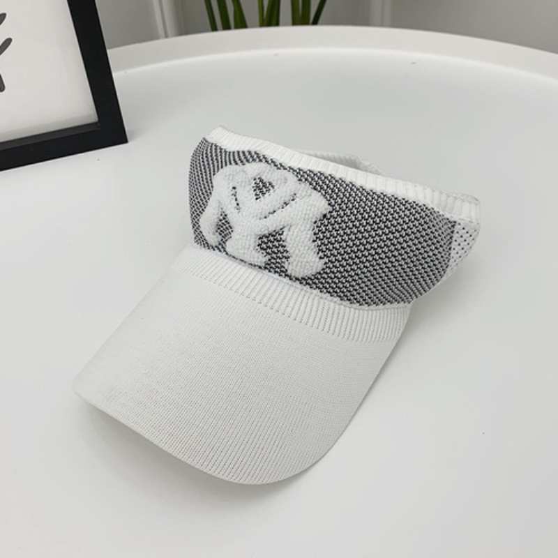 Unisex Fashion Letter Print Half Caps