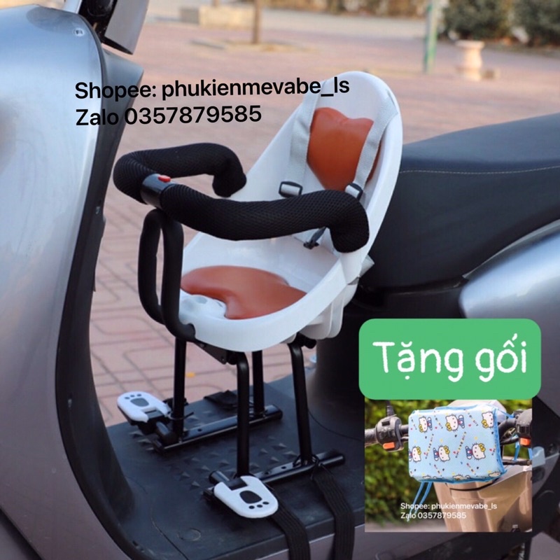 TT10-Ghế ngồi trước xe điện, xe số,novo hoặc ngồi sau xe đạp, điện( inbox tư vấn)