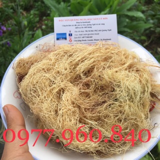 500GR RONG BIỂN RAU CÂU CHỈ VÀNG SẠCH KHÔNG TẨY QUẢNG NGÃI NẤU XU XOA