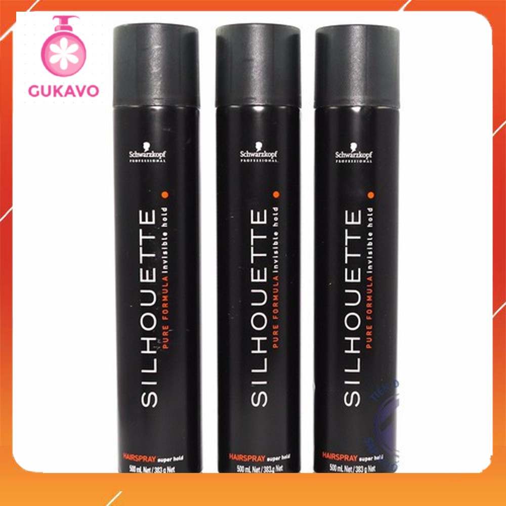 Gôm Xịt Tóc Nam Silhouette 420 Ml-GUKAVO