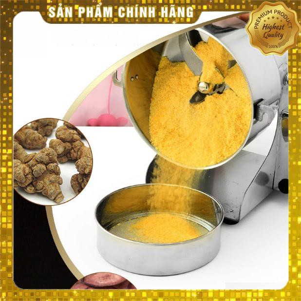 Máy xay bột ngũ cốc dinh dưỡng, xay tinh bôt nghệ làm đẹp, xay bột khô đa năng giá rẻ tặng kèm nhiều vật dụng hữu ích