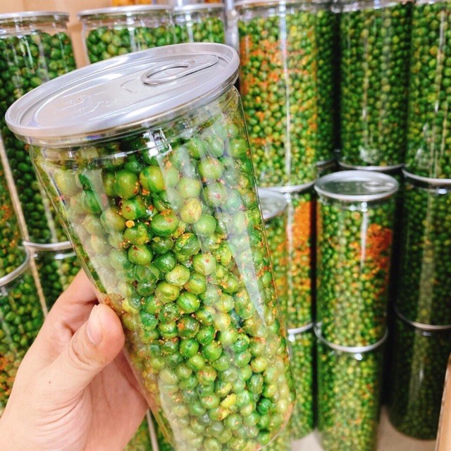 Đậu Hà Lan Rang Tỏi Ớt 1 hủ 410g