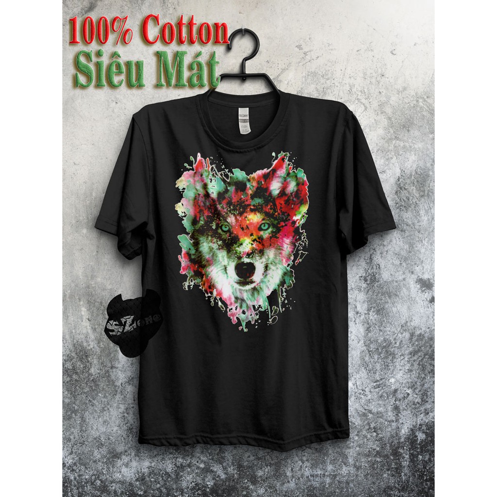 Áo Phông Gildan Cotton 100% In Hình 3D Cao Cấp - Áo Thun Nam Ngắn Tay Chất Mát Mùa Hè SZone PM66