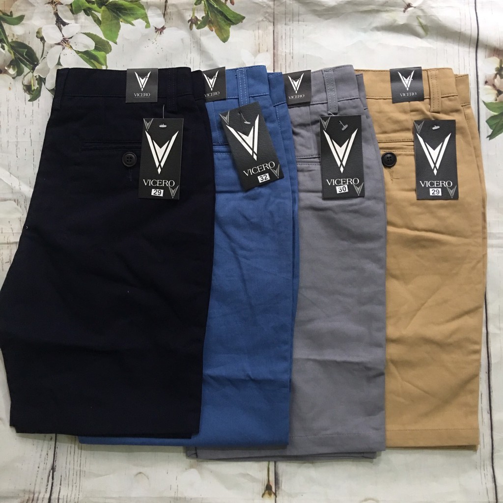 Quần short khaki nam made in Việt Nam cotton mềm mát - VKK01 | BigBuy360 - bigbuy360.vn