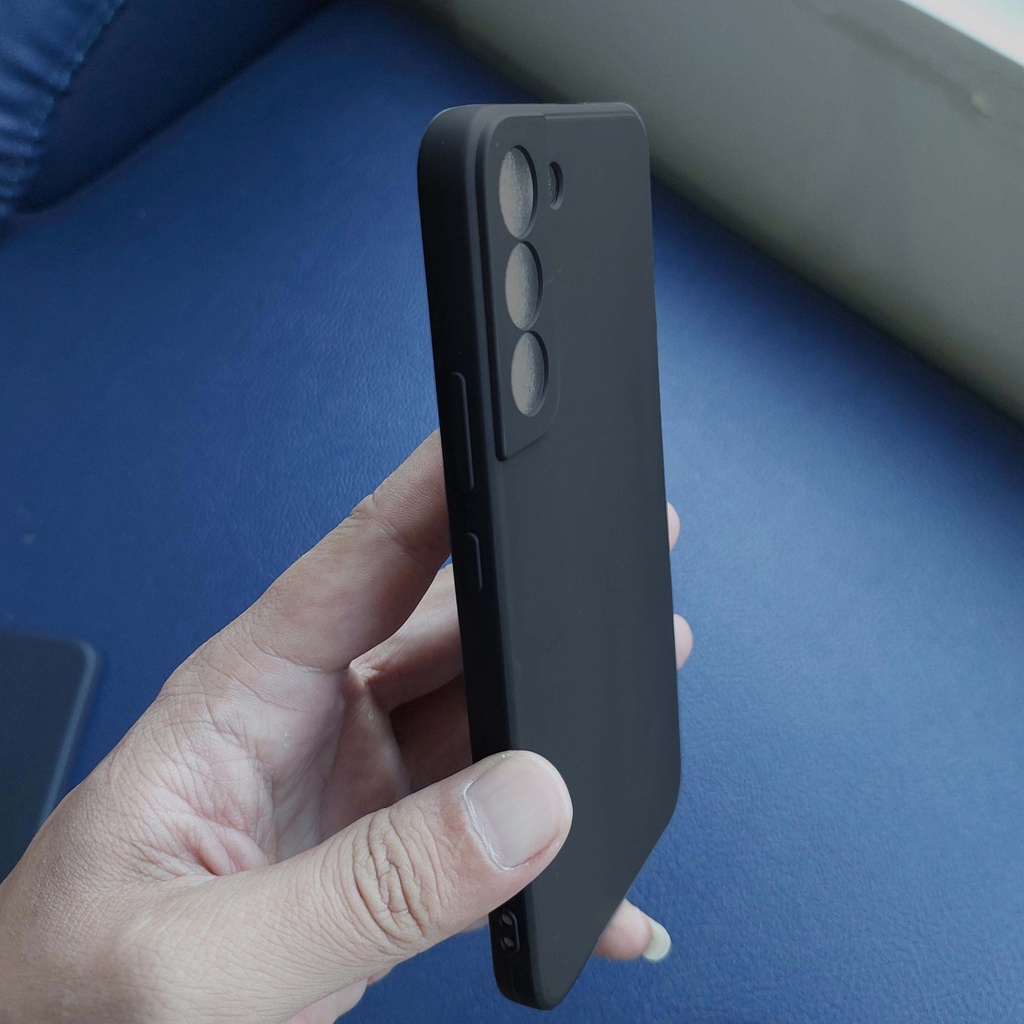 Ốp lưng điện thoại Samsung Galaxy S22 Plus Ultra cạnh viền vuông Silicon mềm dẻo bảo vệ camera hình Nike