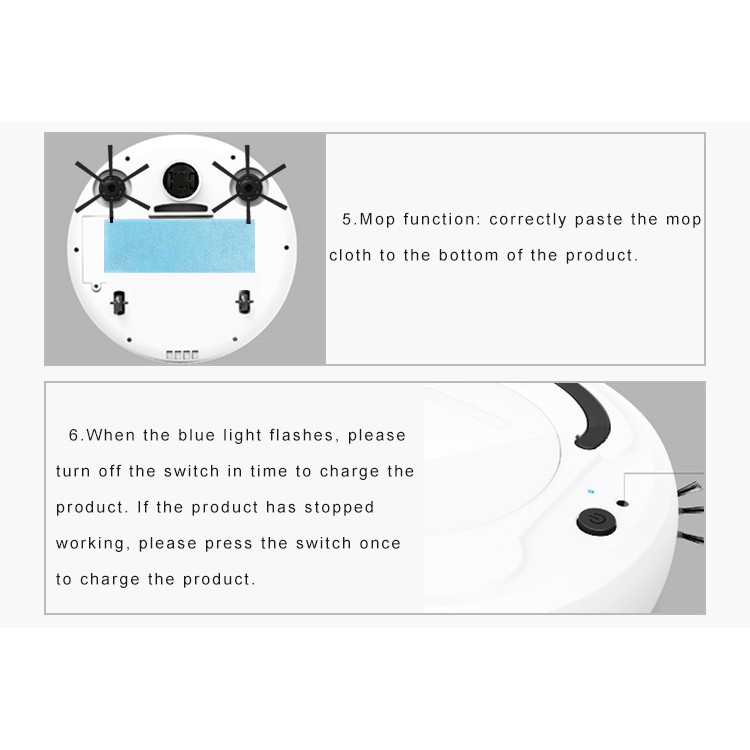 ROBOT Tự Động Dọn Nhà Thông Minh BOWAI