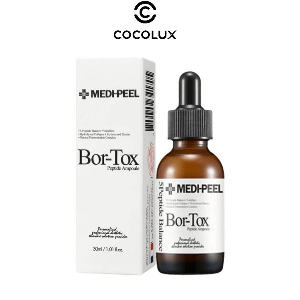 Tinh Chất Cải Thiện Nếp Nhăn, Căng Mượt Medi-Peel 5-Peptide Balance Bor-Tox Peptide Ampoule-[COCOLUX]