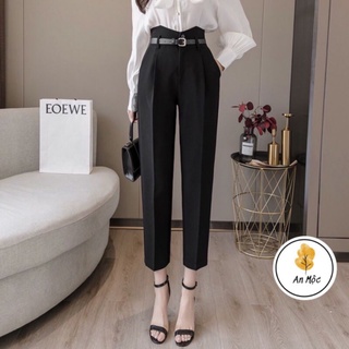 Quần Bagy, Quần Tây Cạp V kèm best sang chảnh