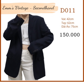 Áo khoát blazer - vest phong cách hongkong unisex - ảnh thật tự chụp