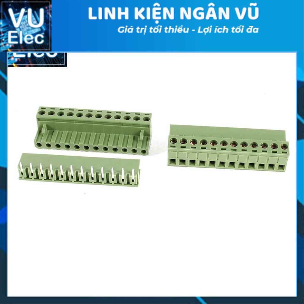 Cầu Đấu 2EDG5.08 Từ 8P-12P (Xanh Cong)