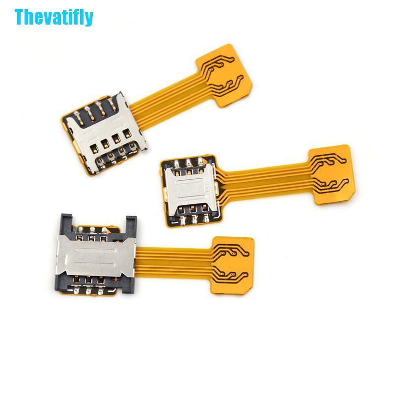 Đầu chuyển đổi thẻ sim Micro Nano kép mở rộng cho Android