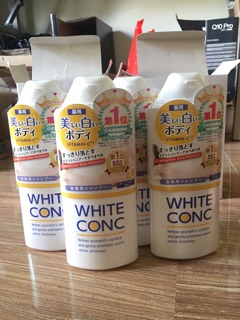 White conc sữa tắm trắng 360ml