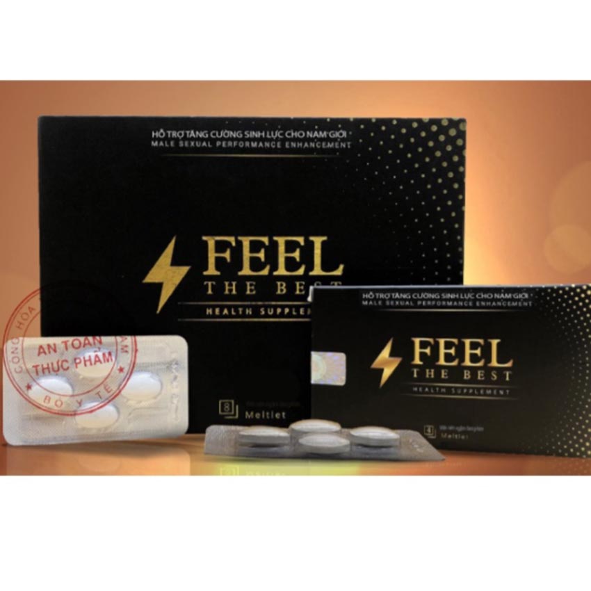 Viên Uống FEEL THE BEST hỗ trợ làm chậm quá trình mãn dục ở nam giới hộp 8v , Cvspharmacy