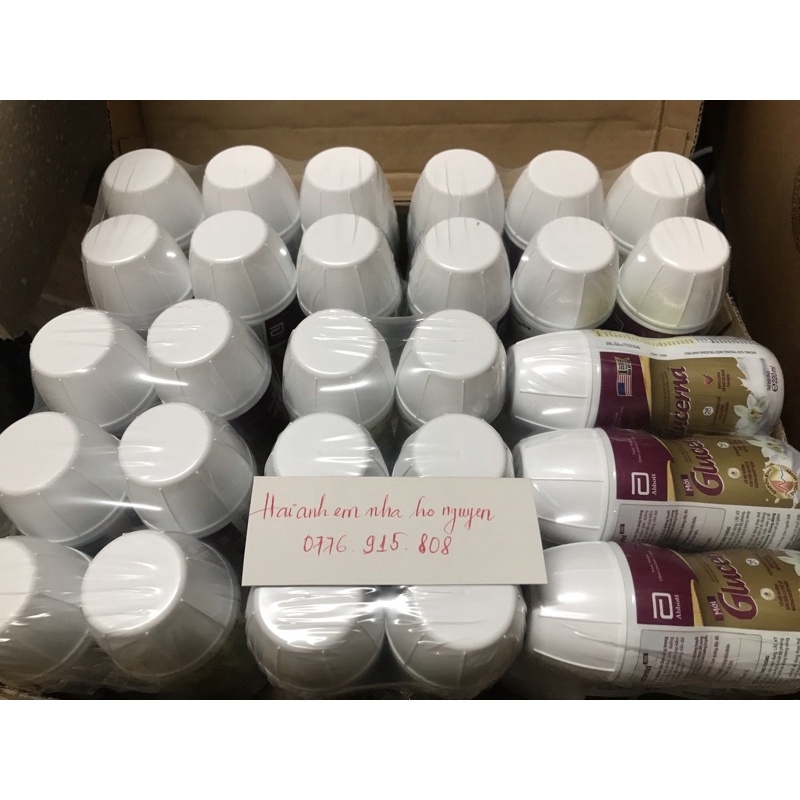 1 thùng 30 chai sữa nước glucerna 220ml date: 2/2024