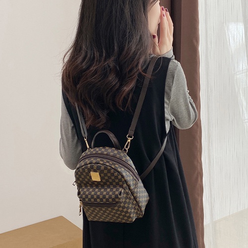 Balo Mini Nhỏ Nữ Thời Trang Kiêm Túi Xách Đeo Vai Giá Rẻ Cho Học Sinh Sinh Viên Dùng Đi Học Đi Chơi Du Lịch - JK186