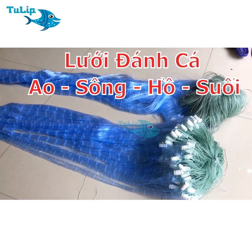 Lưới Đánh Cá 3 Màn SỢI LƯỚI THÁI Cao 1M2 Dài 100 Mét Đủ Then KHÁCH CHỌN - Lưới Đánh Cá , PHỤ KIỆN ĐỒ CÂU TULIP