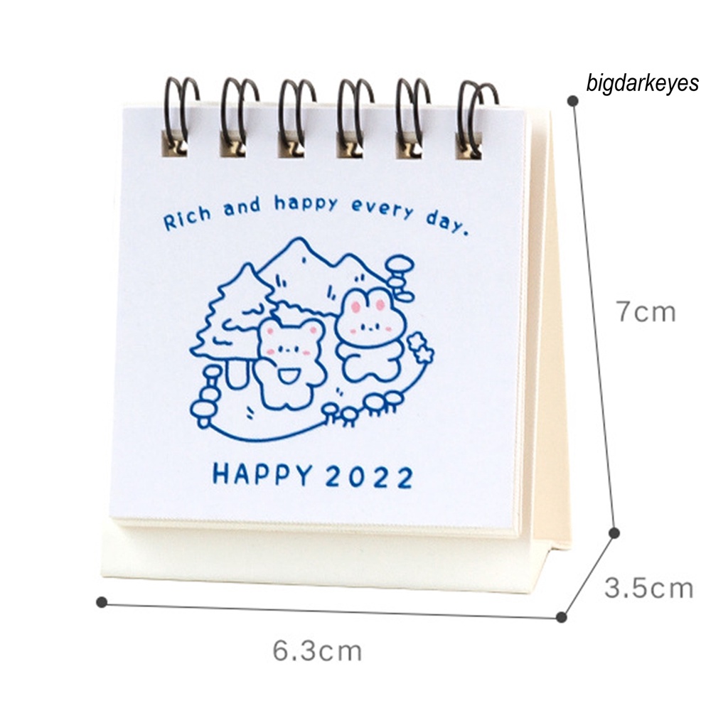 Lịch Giấy Để Bàn NYT- 2022 In Họa Tiết Cô Gái
