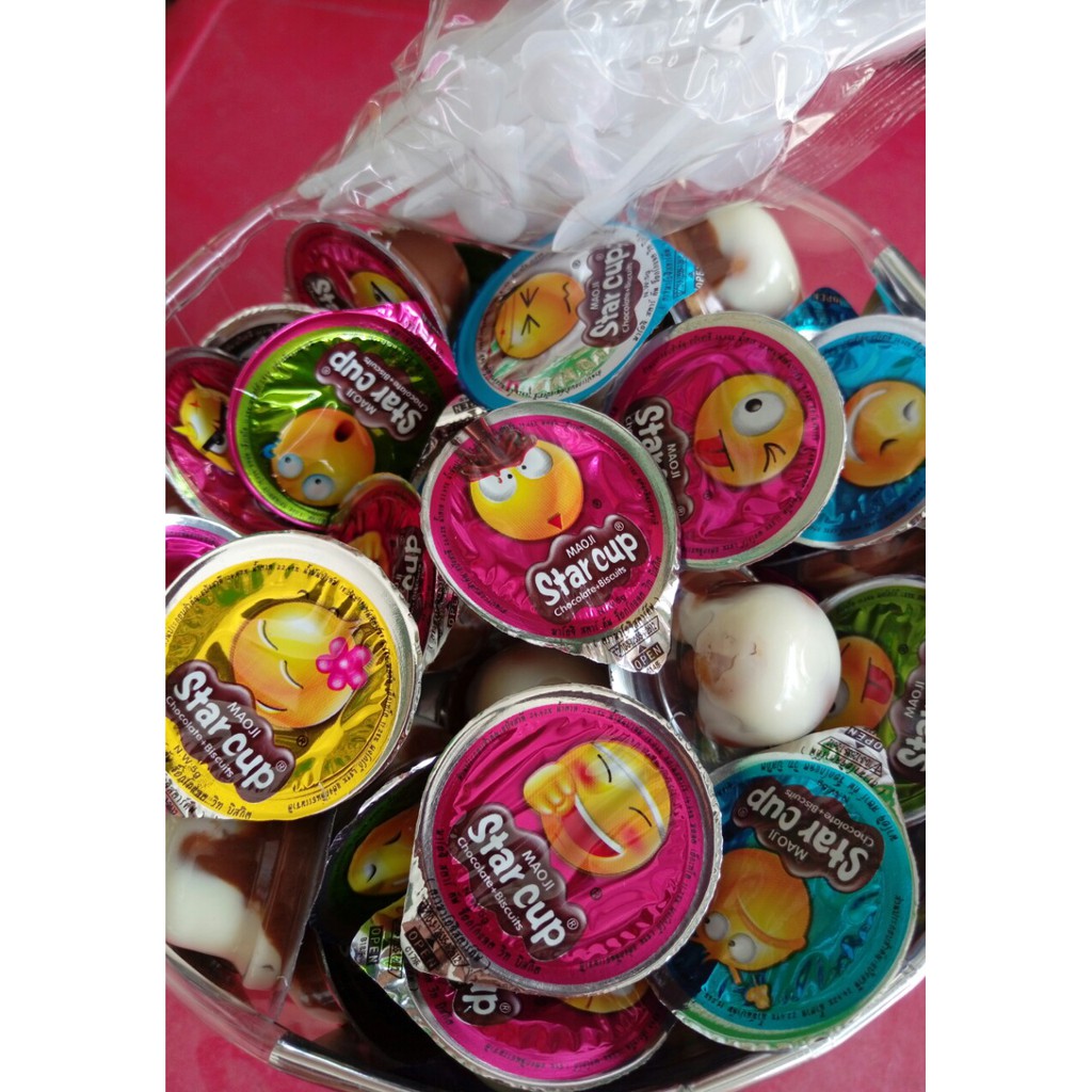 Combo 30 cai Bánh star cup dùng thử