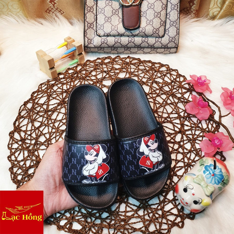 Dép trẻ em quai ngang cho bé từ 4 đến 14 tuổi in Mickey Lạc Hồng Store