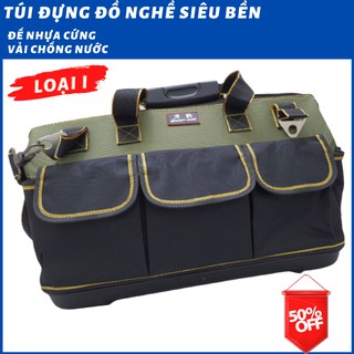 (RẺ NHẤT SHOPEE)TÚI ĐỰNG ĐỒ NGHỀ,GIỎ ĐỰNG ĐỒ NGHỀ CAO CẤP ĐẾ NHỰA CỨNG,CHỐNG NƯỚC SIÊU BỀN