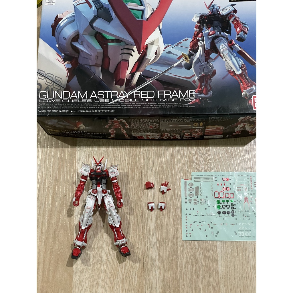 Mô hình body Gundam RG 1/144 Astray red chính hãng Bandai [2nd - vui lòng đọc kỹ tình trạng]