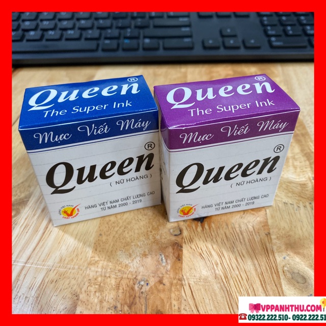 MỰC BƠM BÚT MÁY QUEEN (30ml)