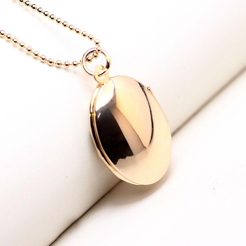 Dây Chuyền Mặt Tròn In Ảnh Thời Trang Cho Nữ
