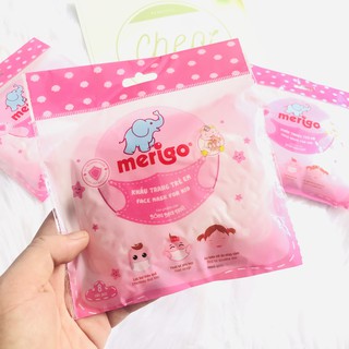 Khẩu trang y tế 3D cho bé Merigo bịch 8 cái