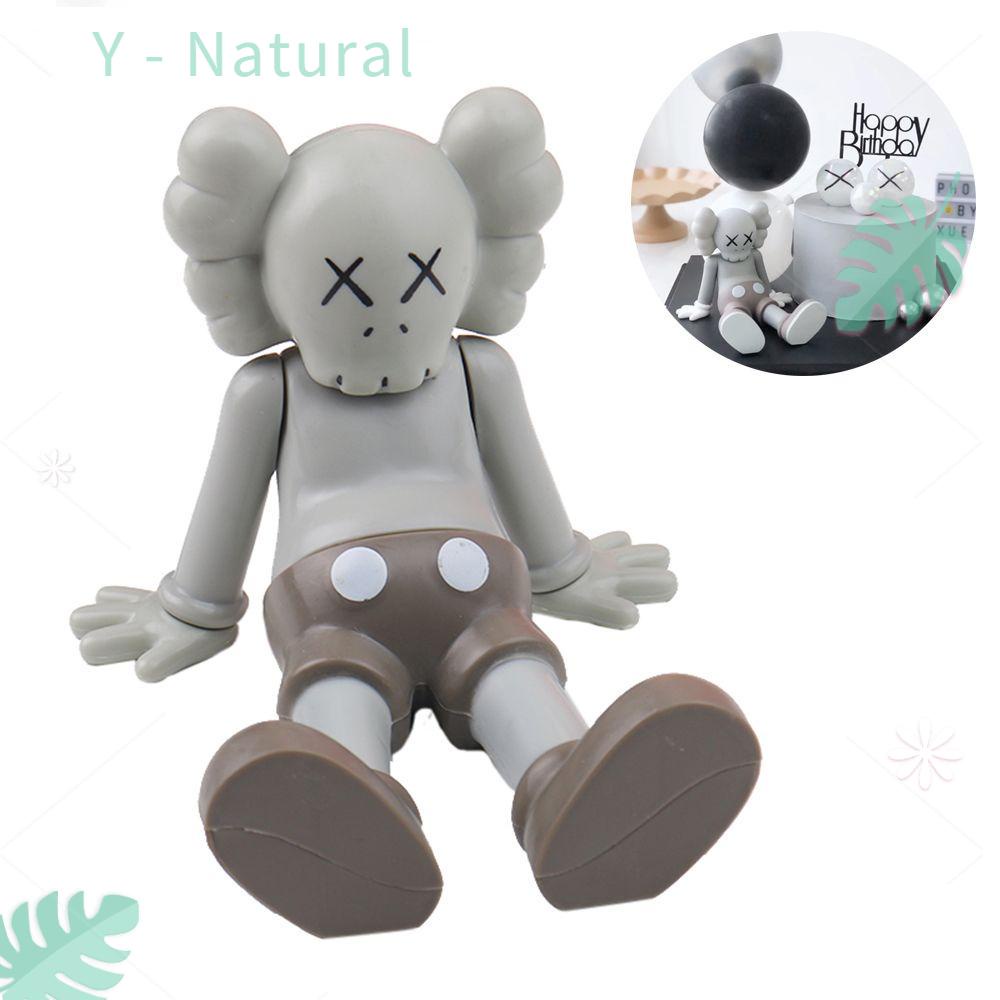 Đồ trang trí búp bê Kaws XX mắt dùng trang trí bánh kem