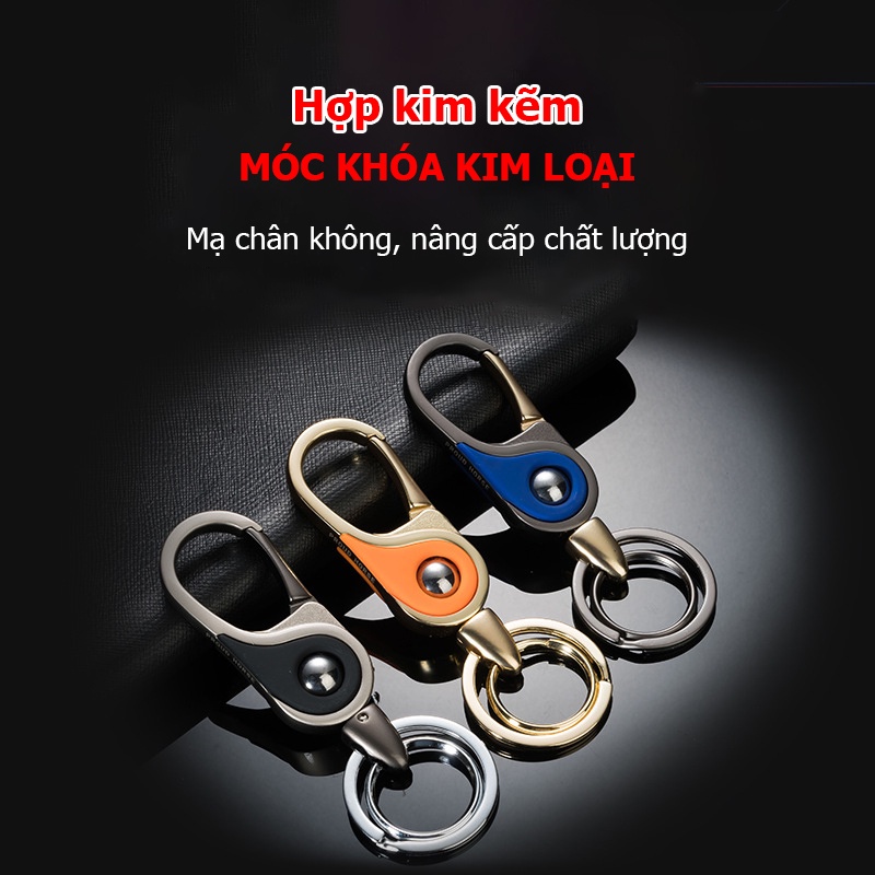 (1 cái) Móc khóa hạt may mắn, Mặt dây chuyền sáng tạo, Chất liệu kim loại