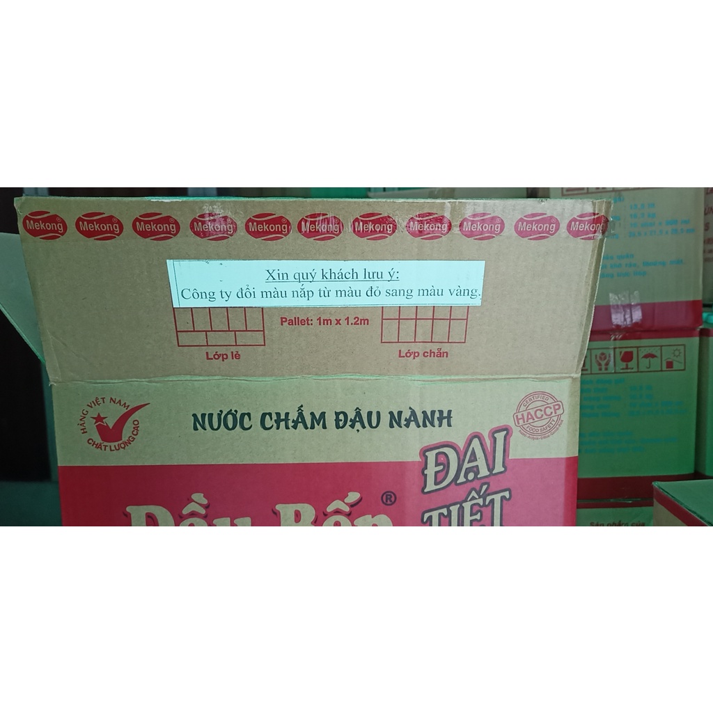 Lốc 6 Chai Nước Tương Đầu Bếp Đại Tiết Kiệm 470ml