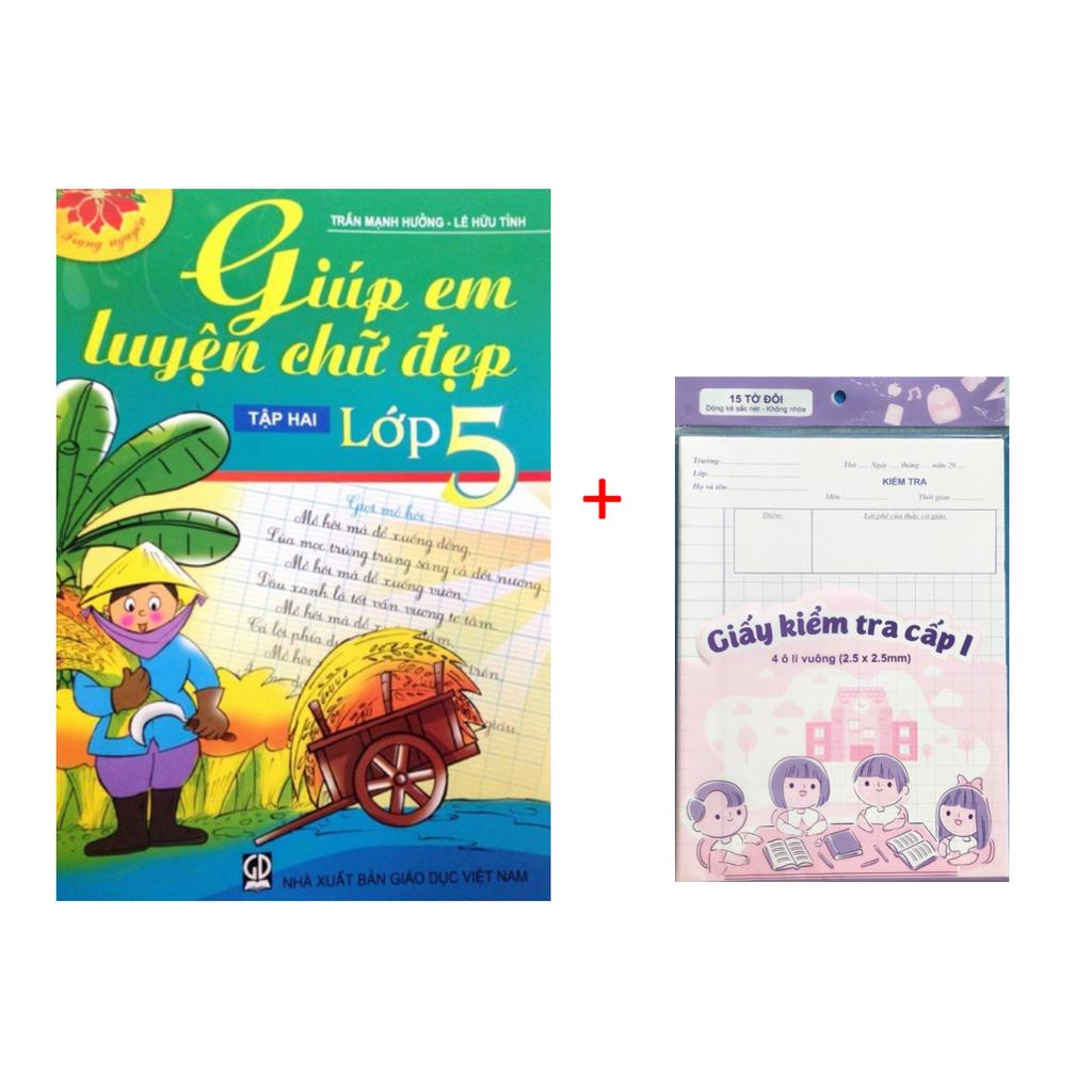 Sách - Giúp Em Luyện Chữ Đẹp Lớp 5 Tập 2