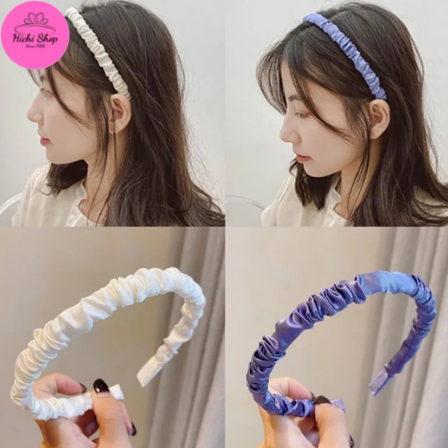 [MẪU MỚI NHẤT] Xước Tóc Vải Tiểu Thư Phong Cách Hàn Quốc