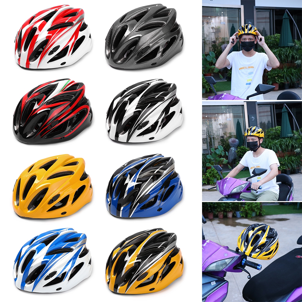 Mũ Bảo Hiểm Chống Gió 8 Màu Siêu Nhẹ Cho Nam Nữ