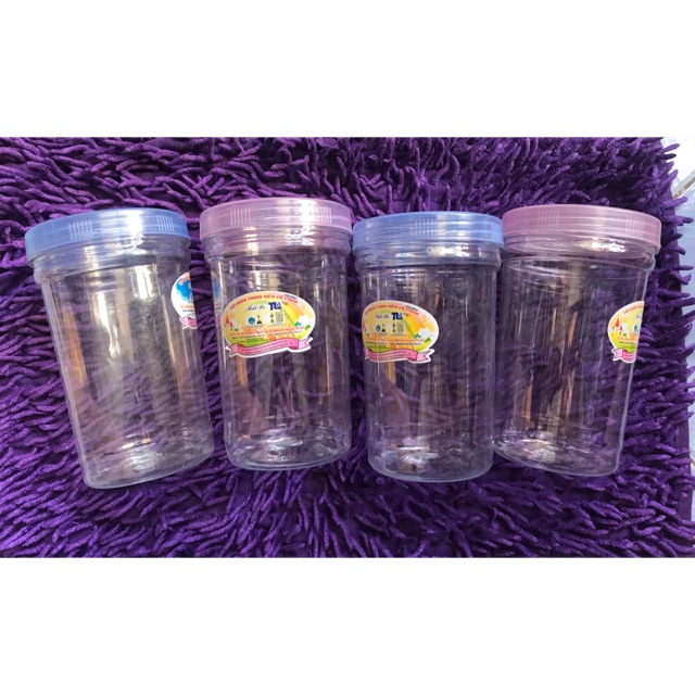 Set 2 Hộp Nhưa tròn, Nắp Kín tiện lợi (Kt: 15*9 cm)